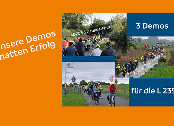 Der Kampf um 2den Radweg L239 war erfolgreich