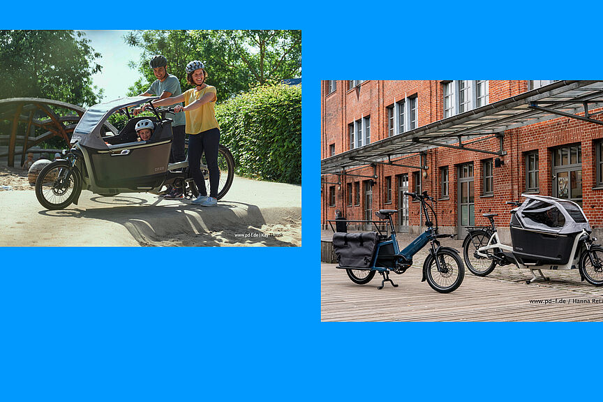 Multicover Cargobike Nimm das Lastenrad