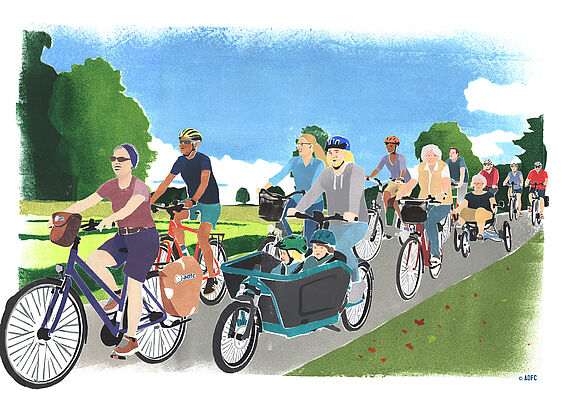 Geführte ADFC-Radtour